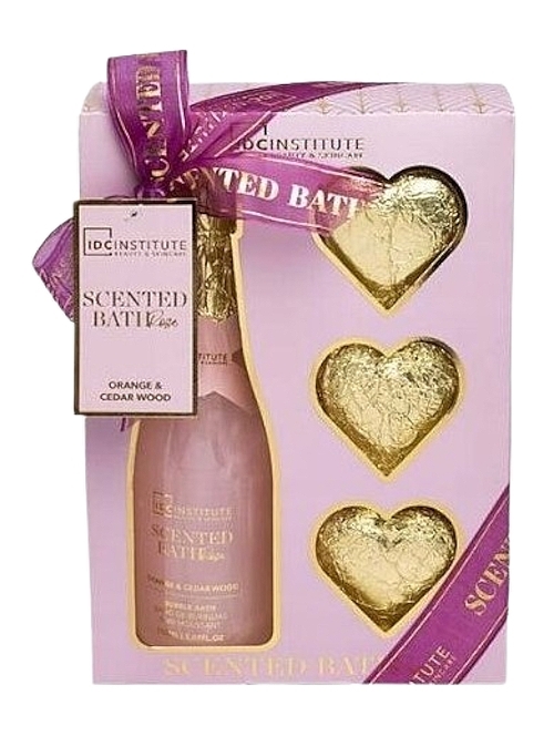 Scented bath rose orange cedar wood