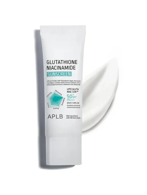 APLB Glutathione Niacinamide Sunscreen SPF50+ PA++++