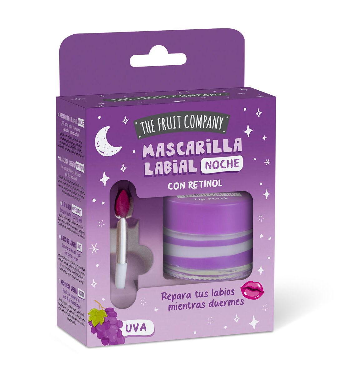Lip Mask me Retinol dhe Aromë Rrushi